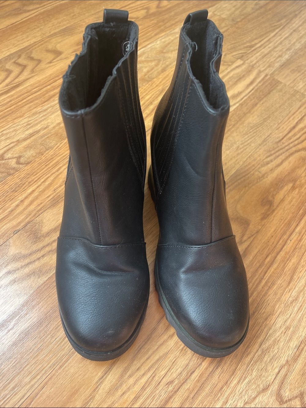Blowfish Black Chelsea Ankle Boots